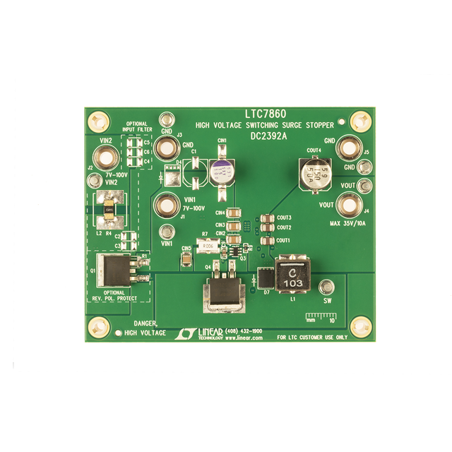 DC2392A Analog Devices Inc.  Cartes et kits d'évaluation et de démonstration
